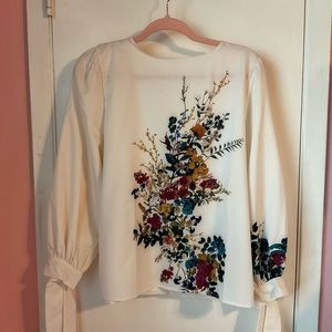 Elegant Floral Blouse